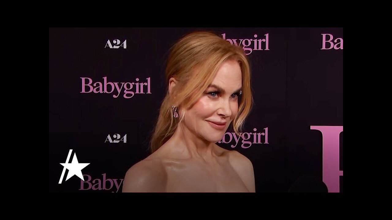 Nicole Kidman Talks Viral 'Babygirl' Milk Scene