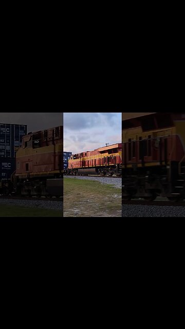 Florida East Coast Railway FEC-107 at Daytona Beach Golf Club July 1 2023 #railfanrob #fec107