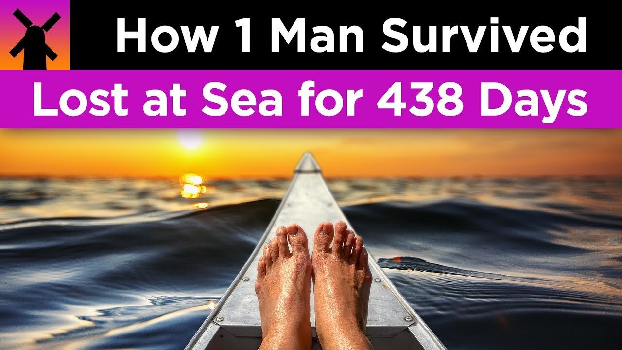 How one man survived being lost at sea for 438 days