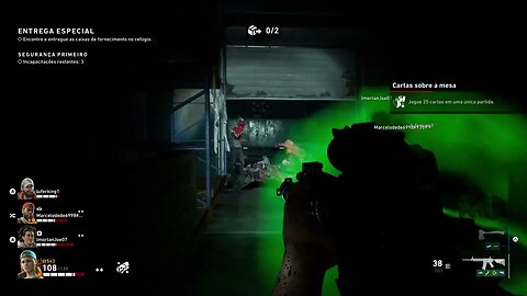 Cartas sobre a mesa - Jogue 25 cartas em uma única partida - Back 4 Blood PS5