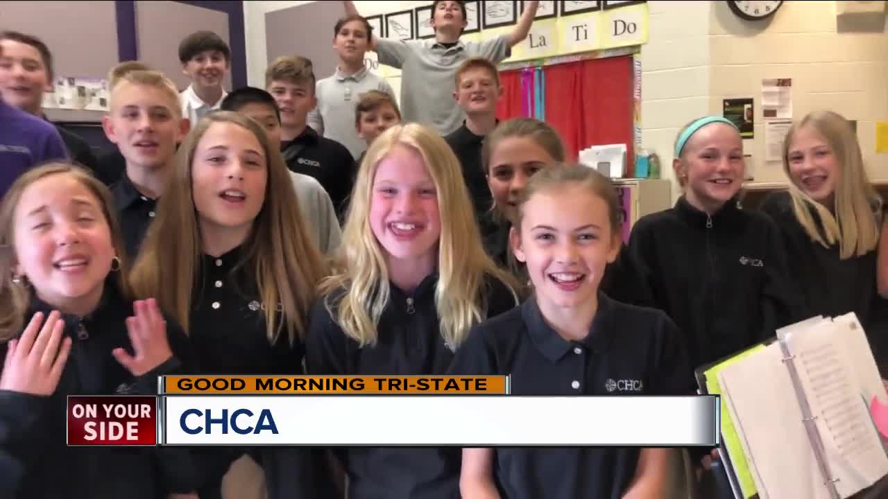 CHCA students sing for Good Morning Tri-State