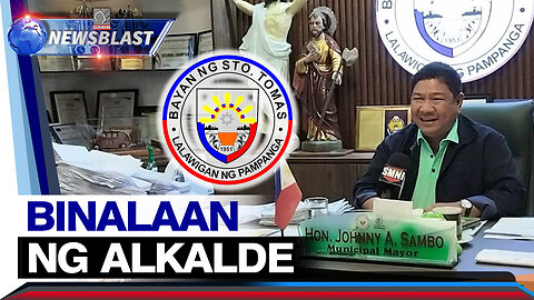 Mga gumagamit ng il*gal na dr*ga sa bayan ng Sto. Tomas, Pampanga, binalaan ng alkalde nito