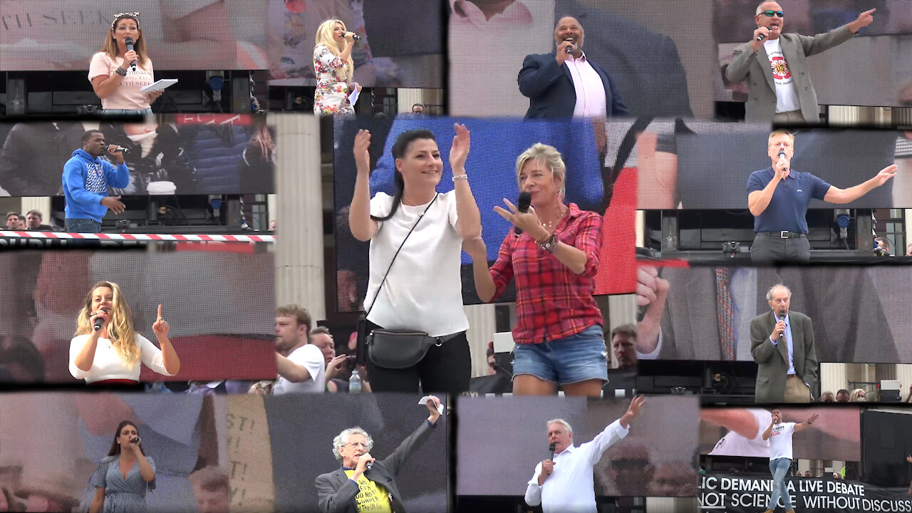 Trafalgar Square Freedom Rally 24th July
