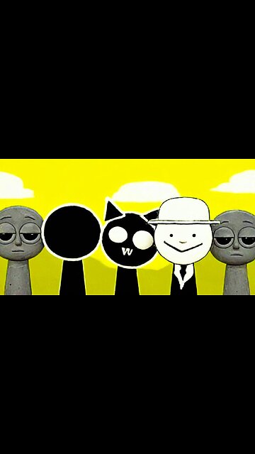 Sprunki Version Mostard Remix [Part 4️⃣] {BLACK STYLE MOD} 🗣️👤 #funny #memes #anim #sprunki #meme