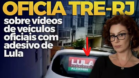 VEJA QUEM ESTAR POR TRAS DOS ADESIVOS DE LULA NOS CARROS DO TRE/RJ