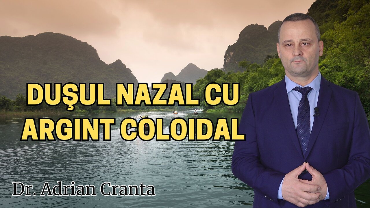 Dusul nazal cu argint coloidal