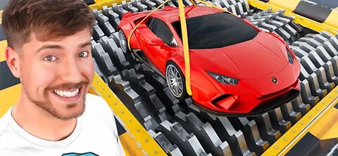 Lamborghini Vs World's Largest Shredder