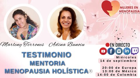 Testimonio Mentoria Menopausia Holística