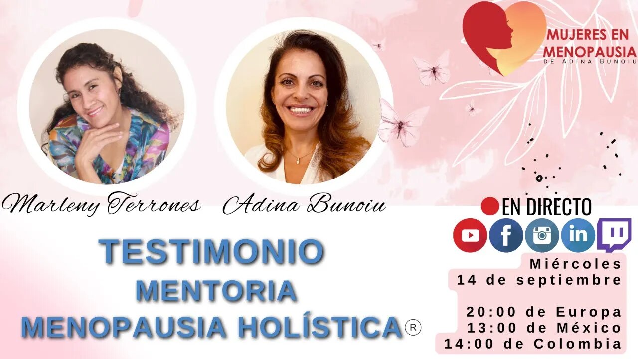 Testimonio Mentoria Menopausia Holística