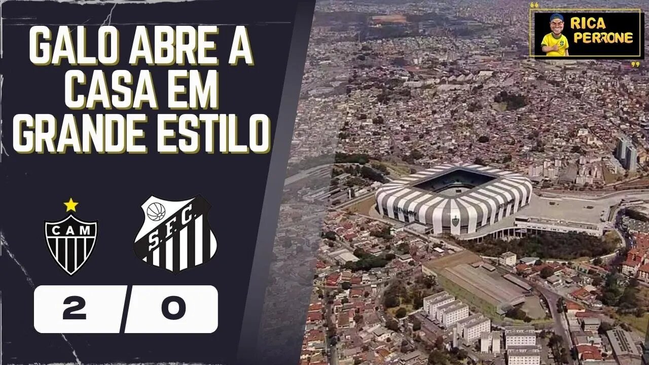 Galo abre a casa em noite mágica