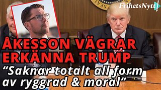 Här fegar Jimmie Åkesson ut om Trump – ”Ryggradslösa” - Sverigedemokraterna och USA-valet