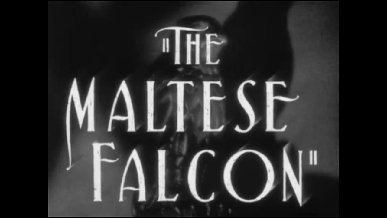 The Maltese Falcon (1941) B&W Drama starring Humphrey Bogart, Mary Astor