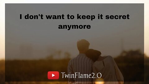 🕊🌹 I don't want to keep it secret anymore | Twin Flame Reading Today | DM to DF ❤️ | TwinFlame2.0 🔥