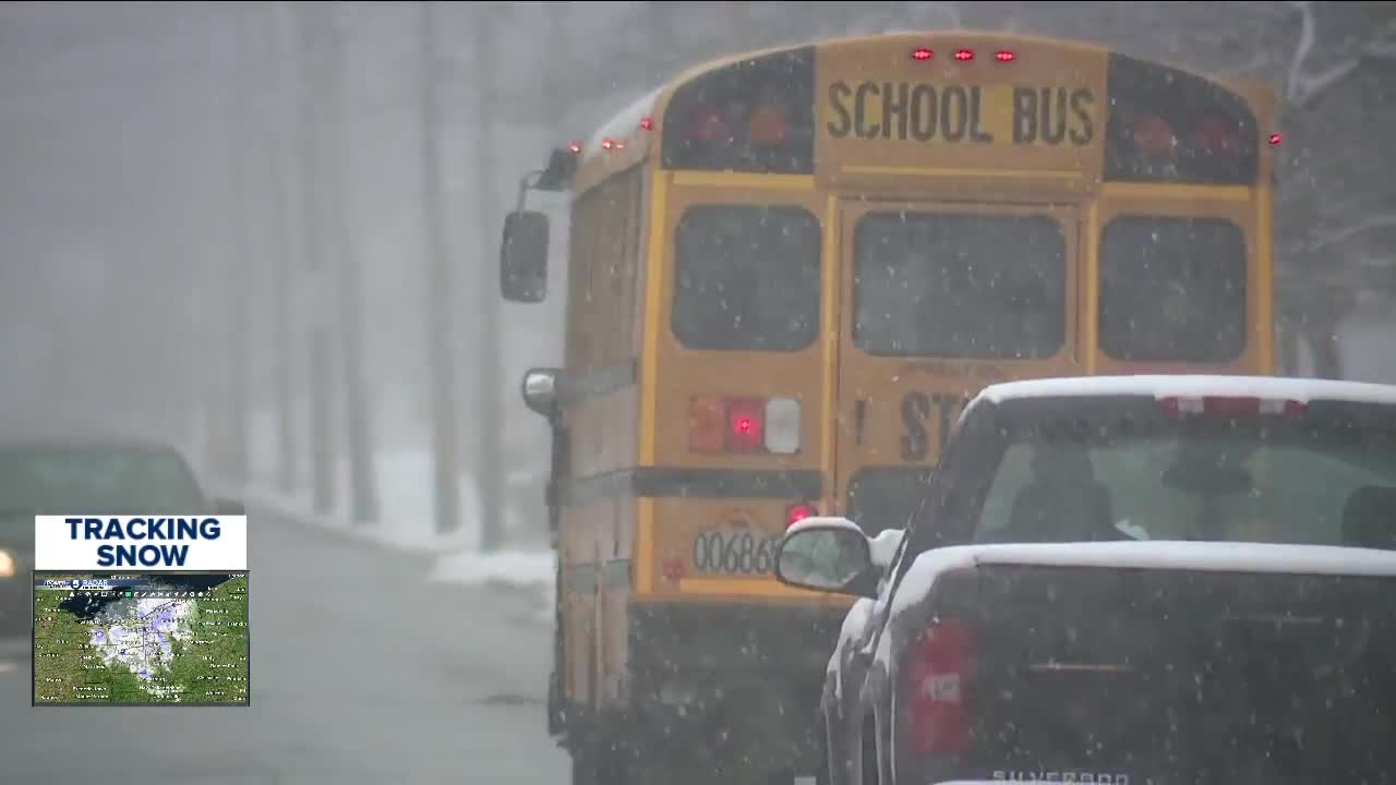 Akron public school students complain that the district did not cancel school today