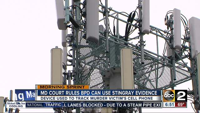 BPD can use cell phone surveillance evidence in murder case