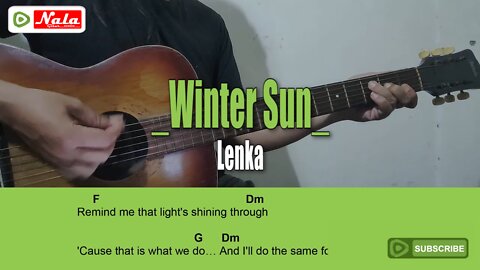 Lenka - Winter Sun Guitar Chord Lyric