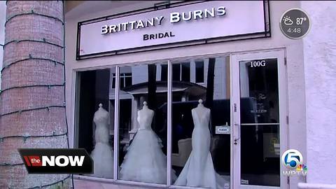 Brides waiting for dresses from Boca Raton bridal shop