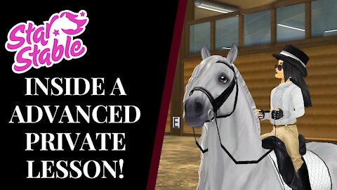 Inside A ADVANCED SSO Private Dressage Lesson! Star Stable Quinn Ponylord