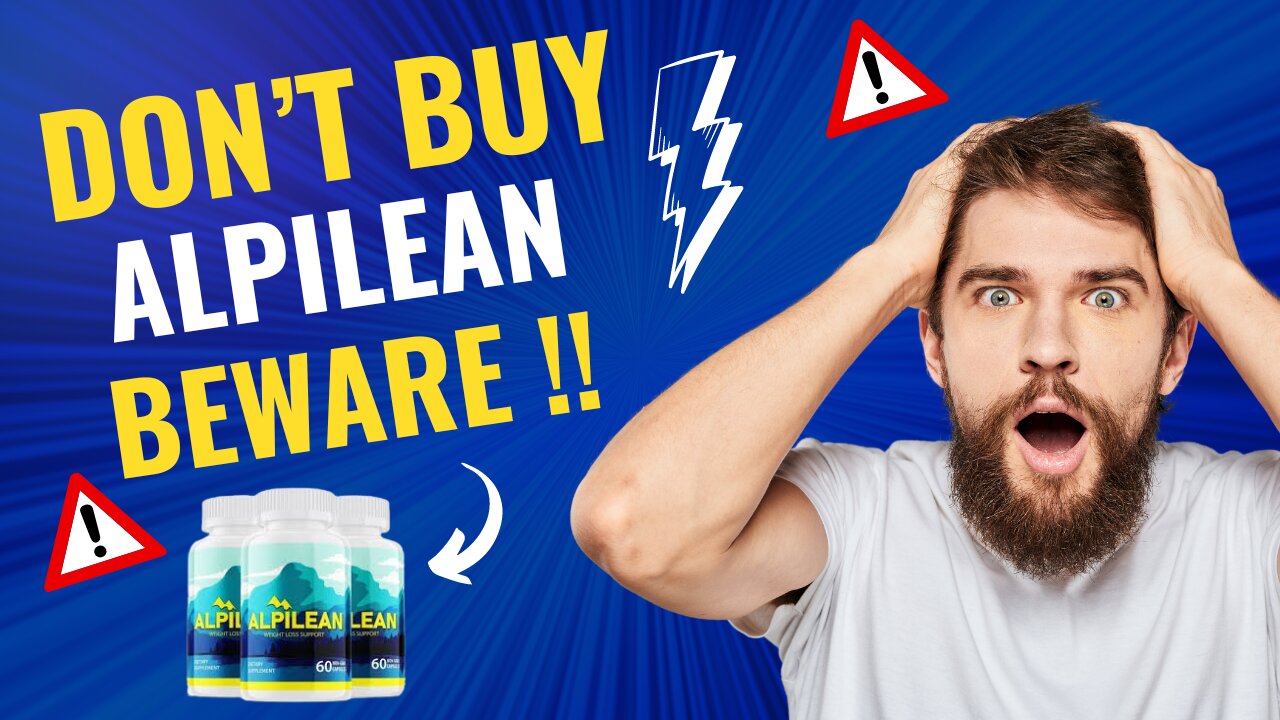 ALPILEAN - (⚠️❌✅ DON’T BUY?!⛔️❌😭) - Alpilean Review 2024 - Buy Alpilean Weight Loss Supplement