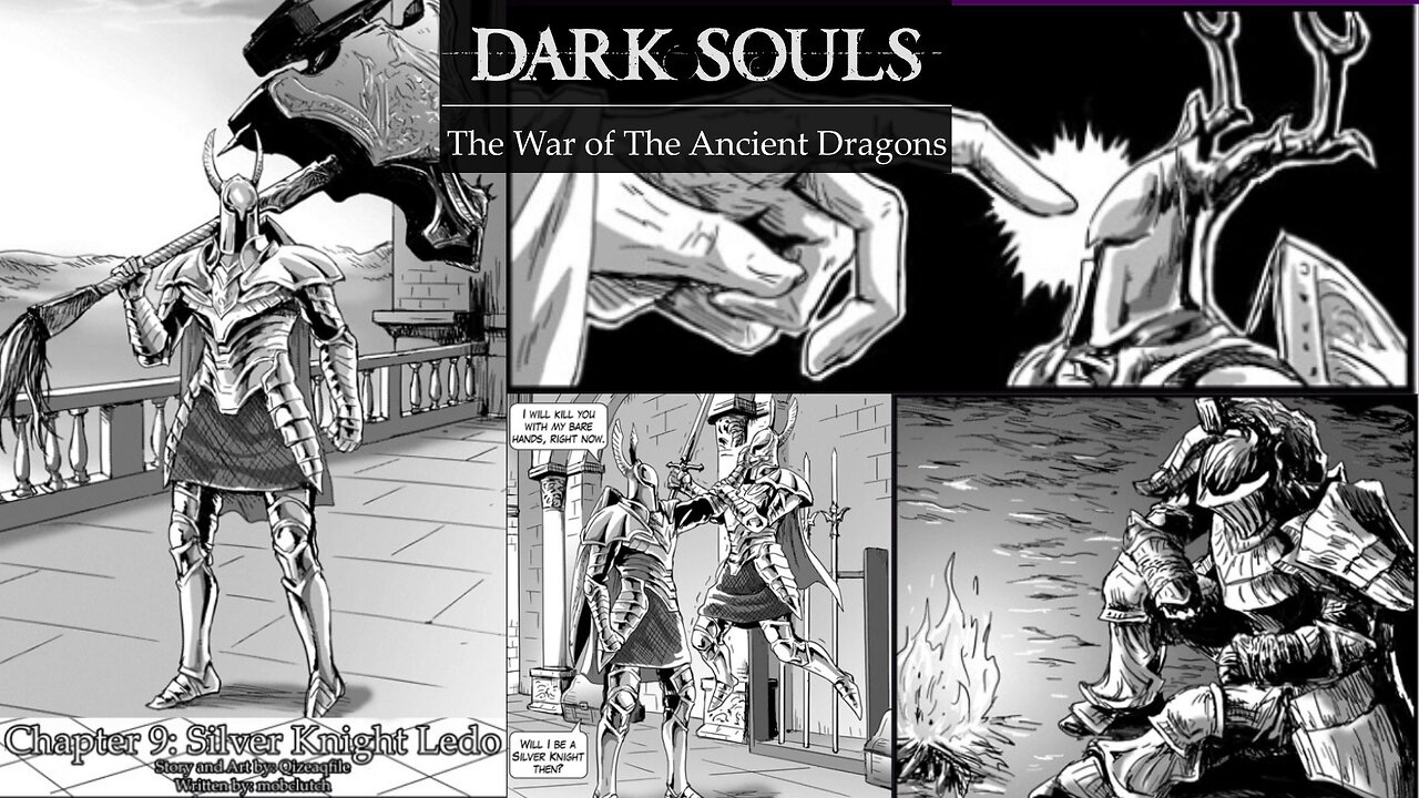 Dark Souls War of Ancient Dragons chapter 9 Silver Knight Ledo