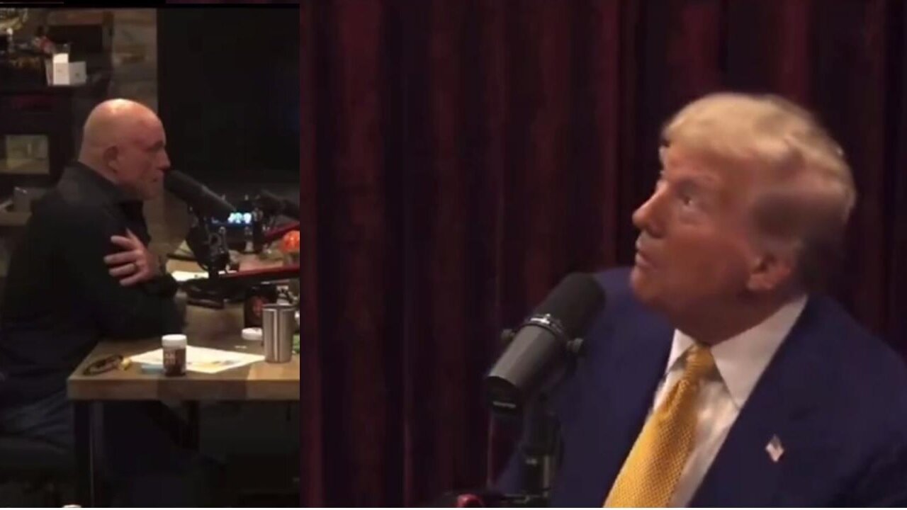 Trump: “PEOPLE Coming From Space”...Hmm.. 🤔 (10/25/24) Rogan Show