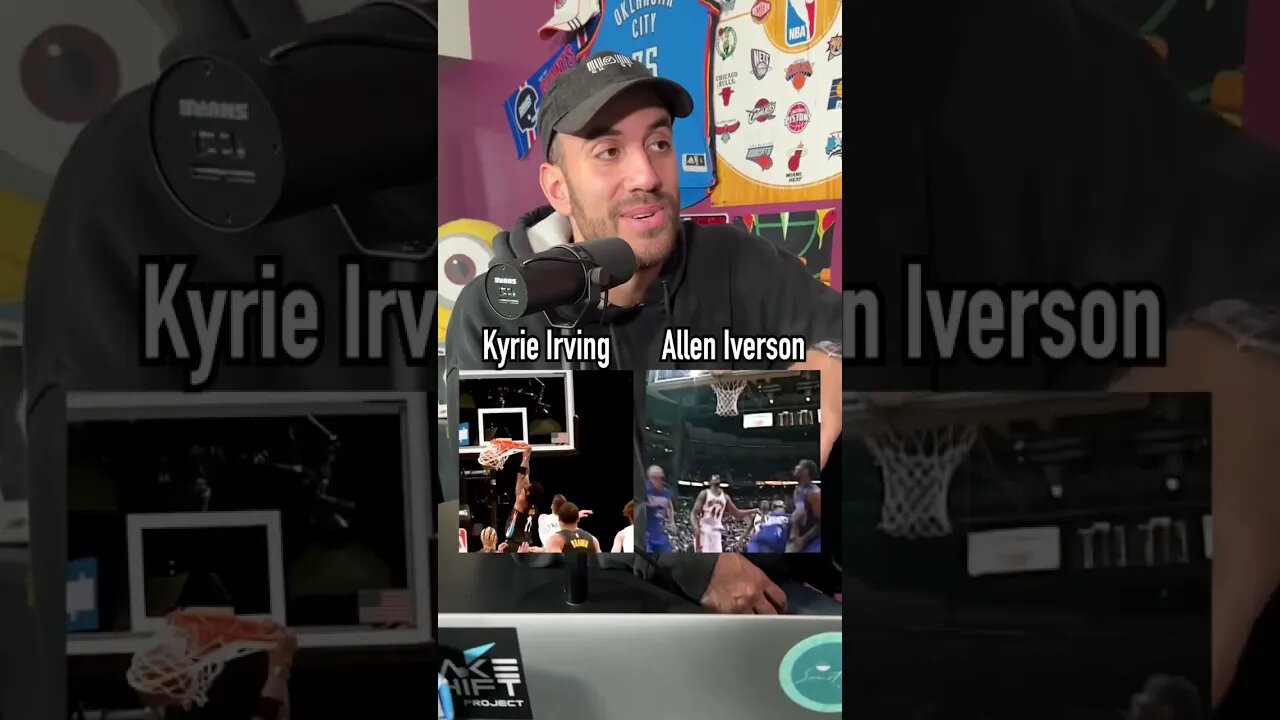 Who is Better, KYRIE IRVING or ALLEN IVERSON?! #shorts