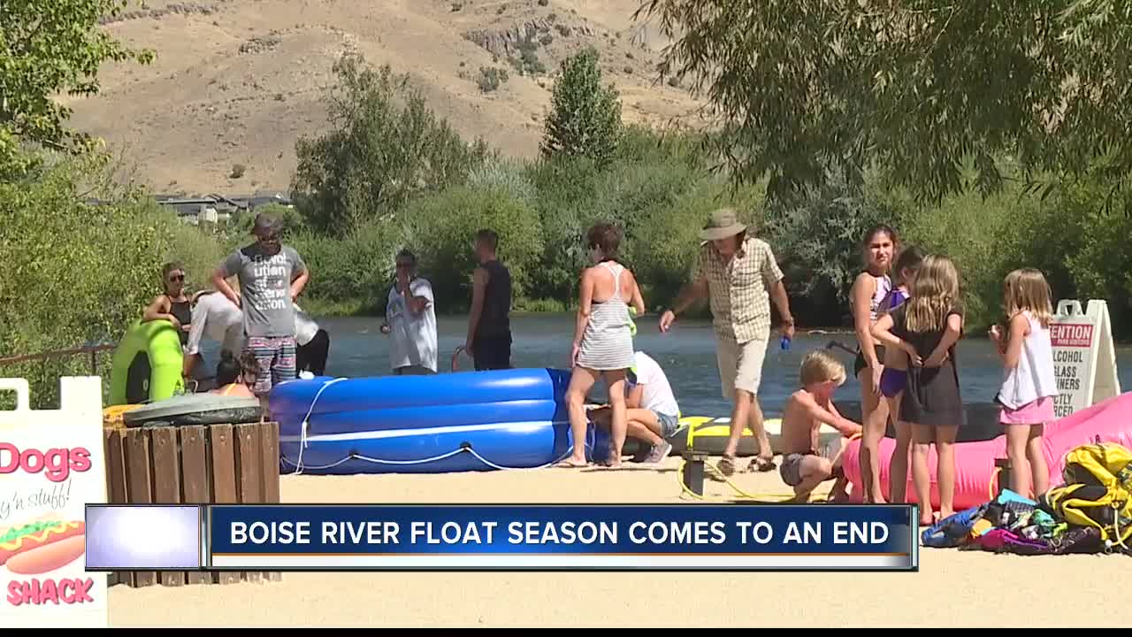 Official Boise River float season comes to an end