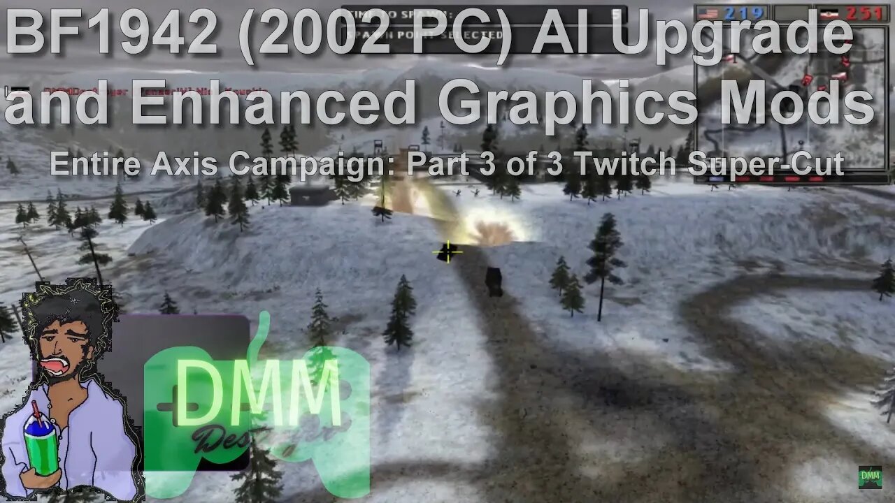 Battlefield 1942 (2002) Entire Axis Campaign Part 3 (AI and Graphics Overhaul) Twitch Super-Cut