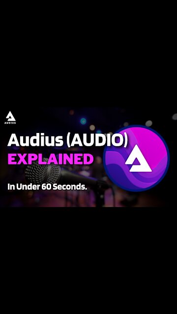 What is Audius (AUDIO)? | Audius Crypto Explained in Under 60 Seconds