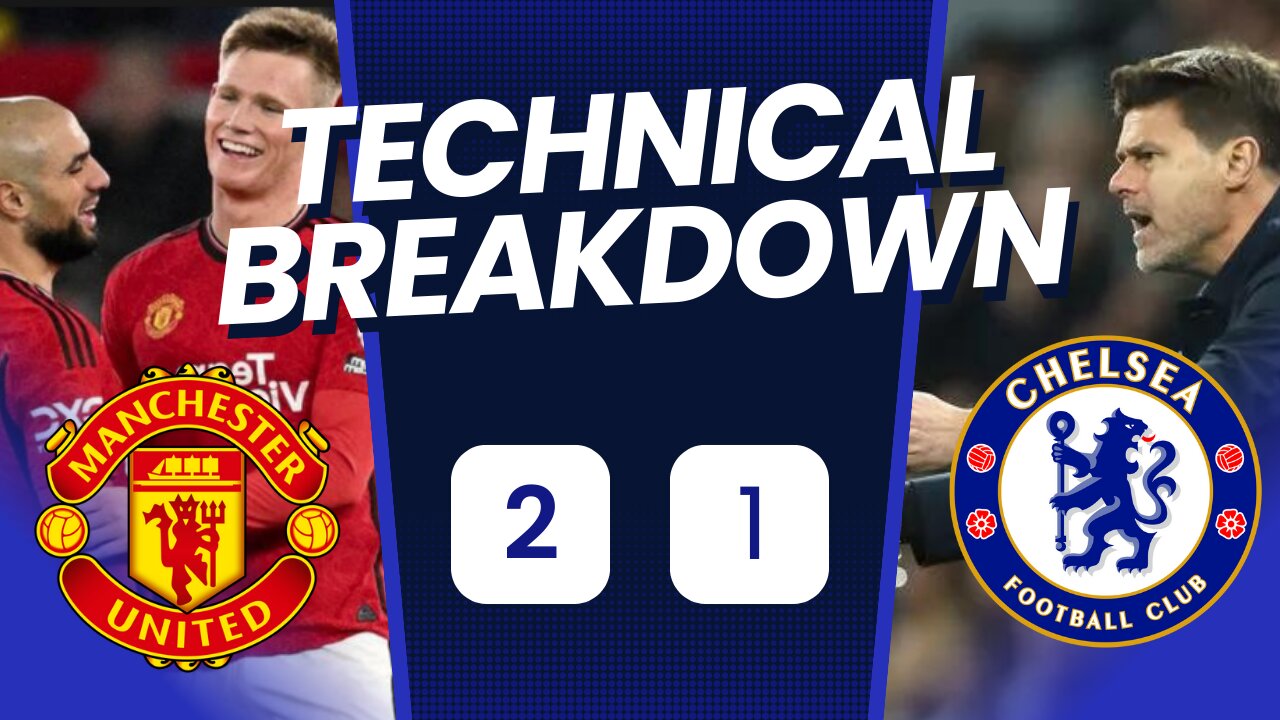 Rashford Done ? Man United 2-1 Chelsea Technical Analysis