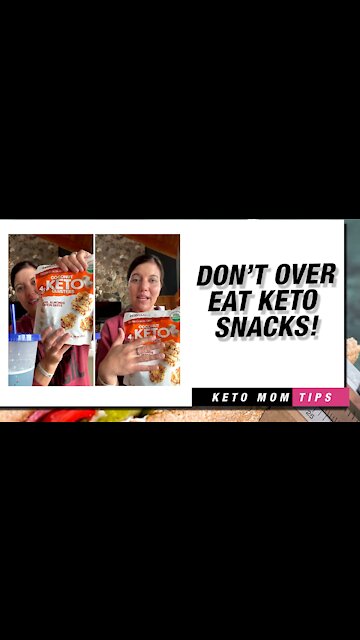 Don't Over Eat Keto Snacks | Keto Mom