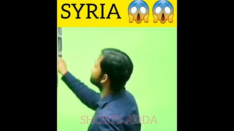 Khan sir UNSEEN video on SYRIA