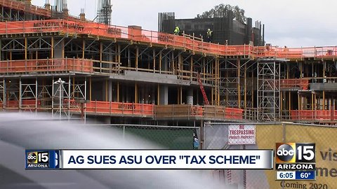 Attorney General's Office suing ASU over property tax "scheme"