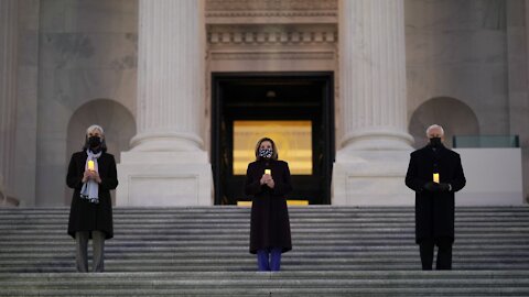 Speaker Pelosi Pays Tribute To American COVID Deaths