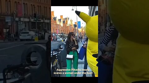 aggressive Pikachu nearly kills a woman. !!!!