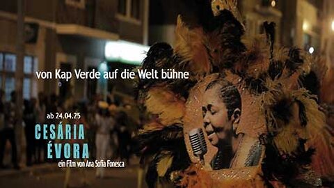 Eine Szene aus der Dokumentarfilm über Cesaria Evora