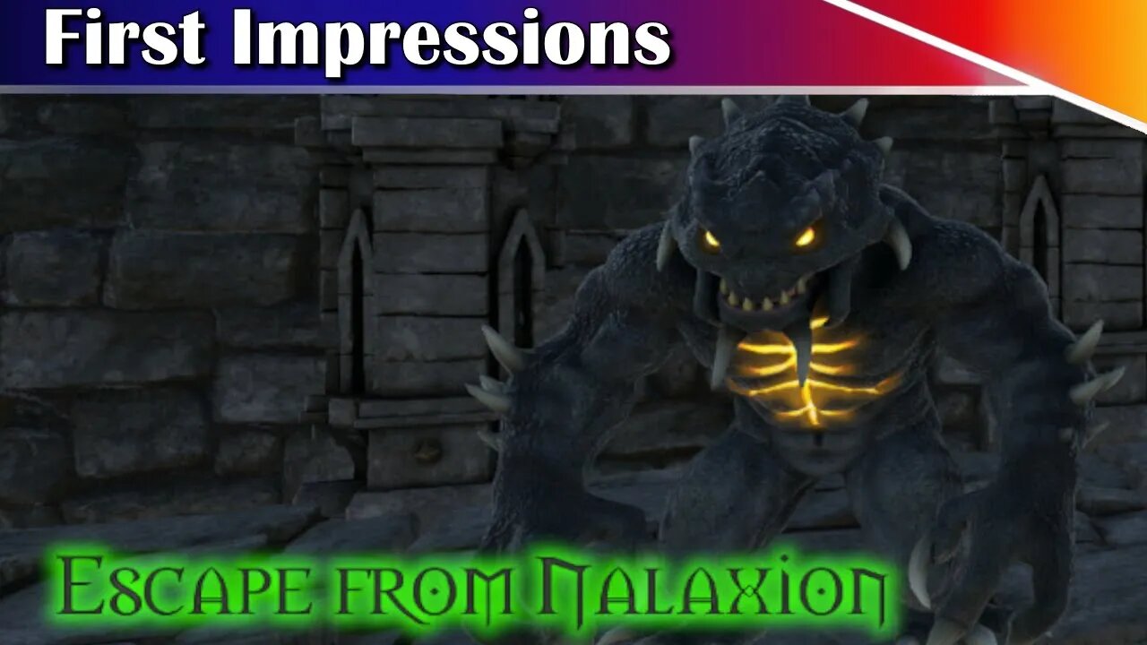 A Sleeping Aid in the Form of A Video Game - Escape From Nalaxion Gameplay