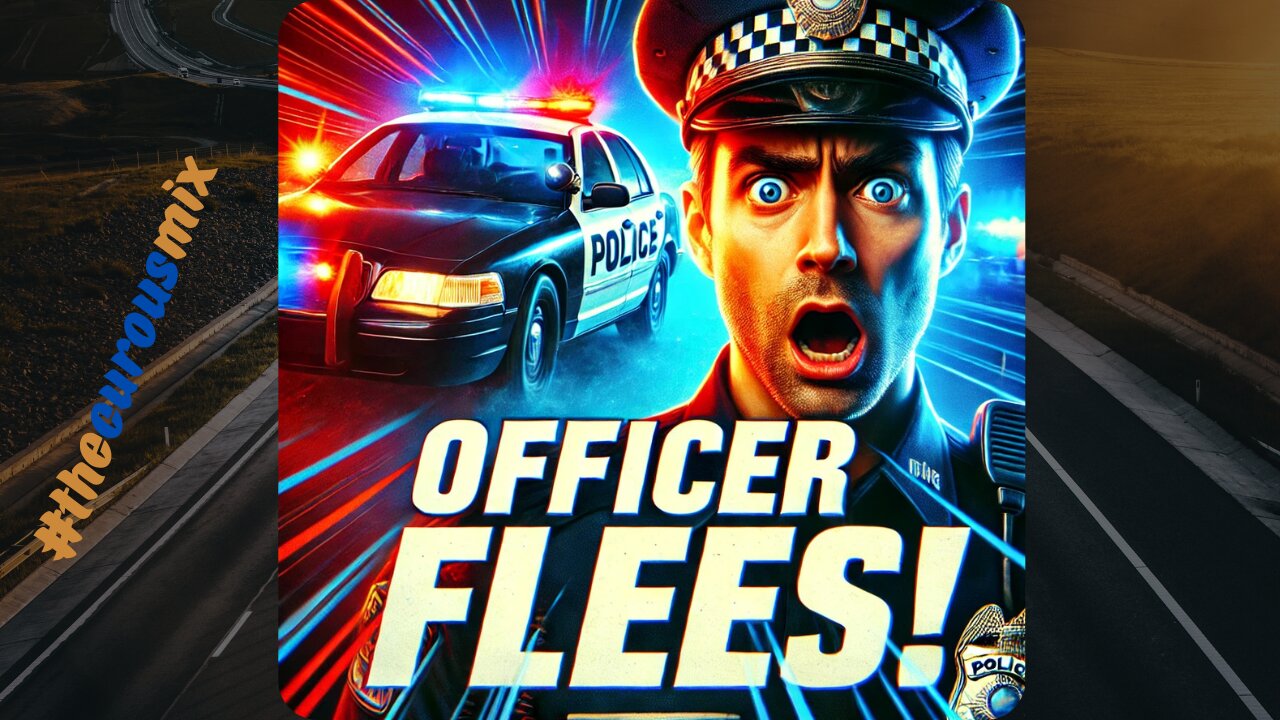 Police Officer Speeds Away from Traffic Stop | #Shorts