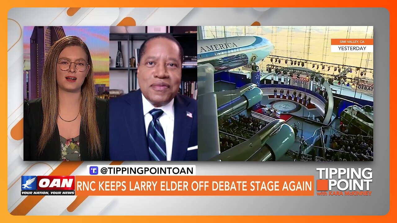 Strike Two for RNC Keeping Larry Elder off Debate Stage for Second Time | TIPPING POINT 🟧