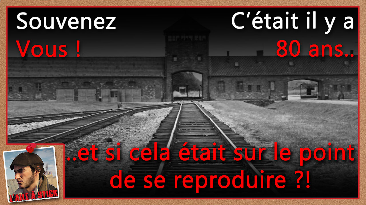 2021/053 Il y a 80 ans les mensonges et manipulations ont permis l'extermination de millions...