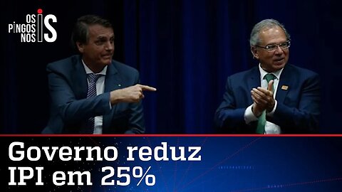 Bolsonaro corta impostos de carros e eletrodomésticos