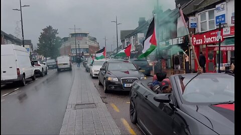 Palestine Car Convoy | Luton | 18 November 2023