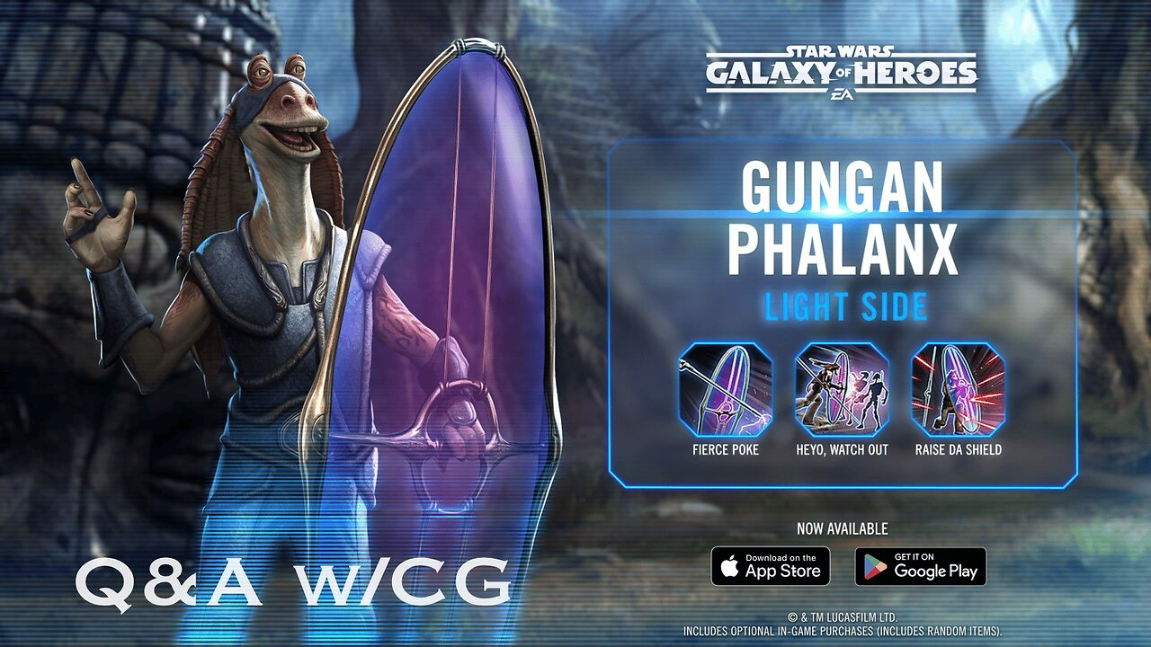 Gungan Phalanx Q&A w/CG | What Do Ya Know, Top Question is Re: GC Omi! CG Gives WEAK Response!