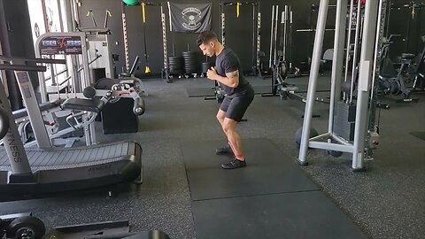 Mini Band Lateral Squat Walk