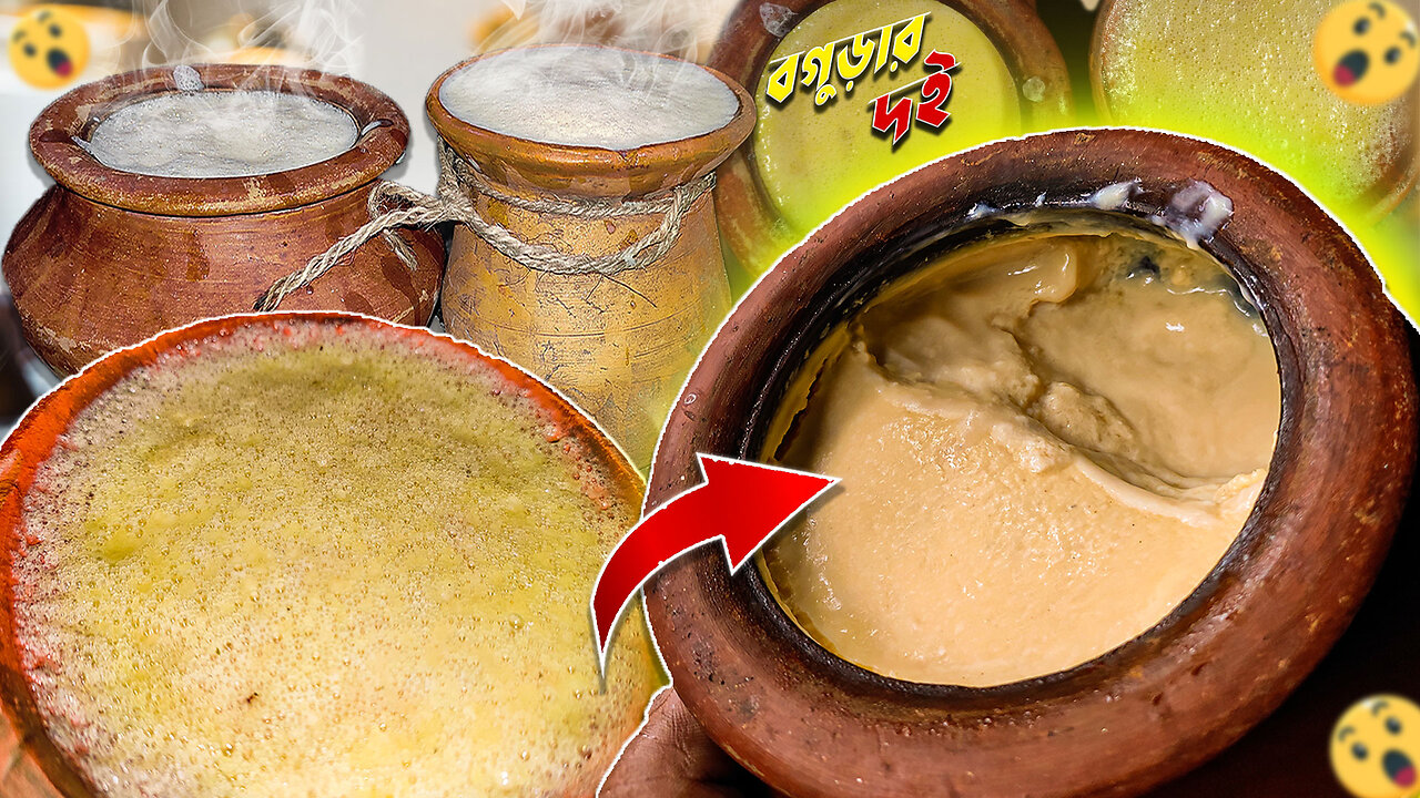 Famus bogurar doi recipe ! village father vlogs !