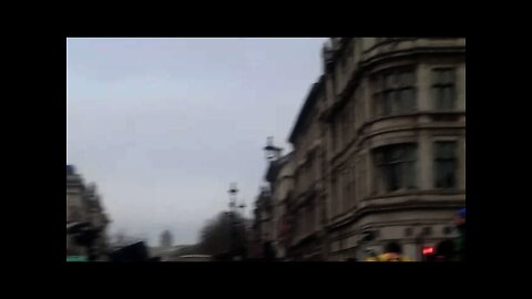 London LIVE kicking off with police