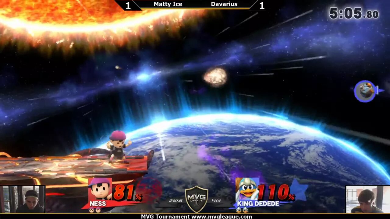 MVG Tournament: Matty Ice (Dedede) vs. Davantus (Ness)