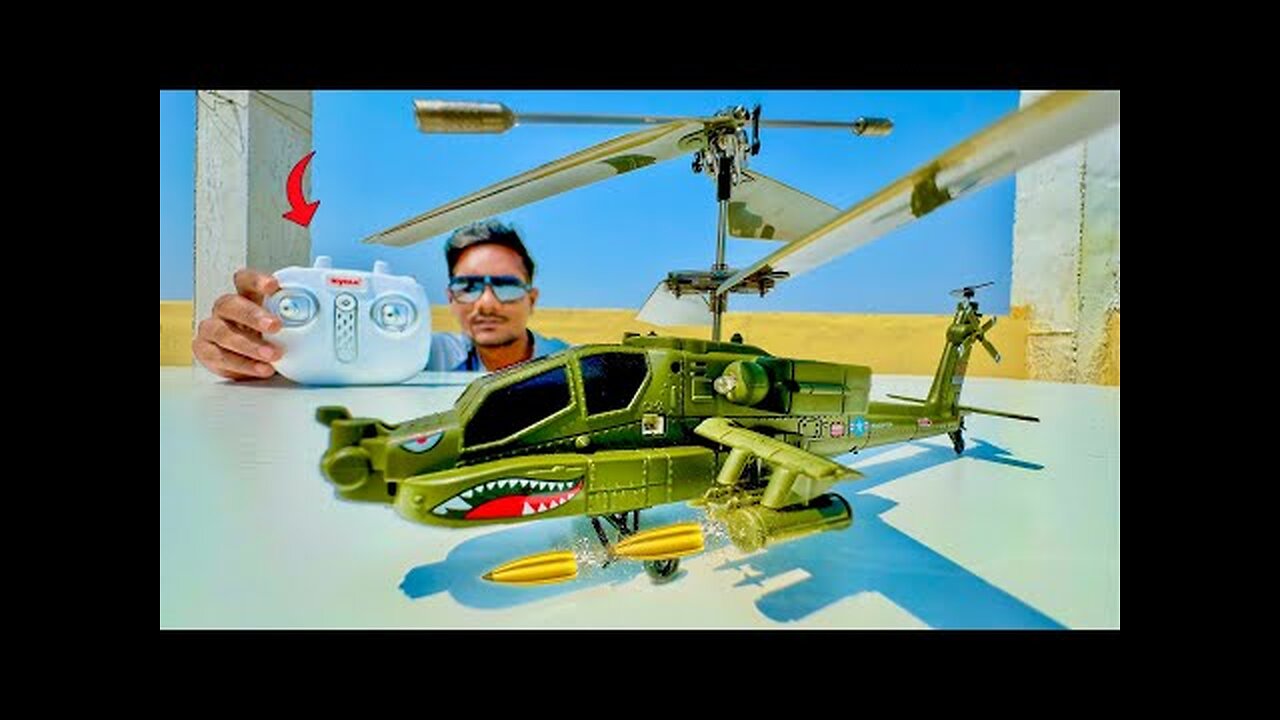 RC Tiger Military Helicopter Unboxing & Flying Test - Chatpat toy TV