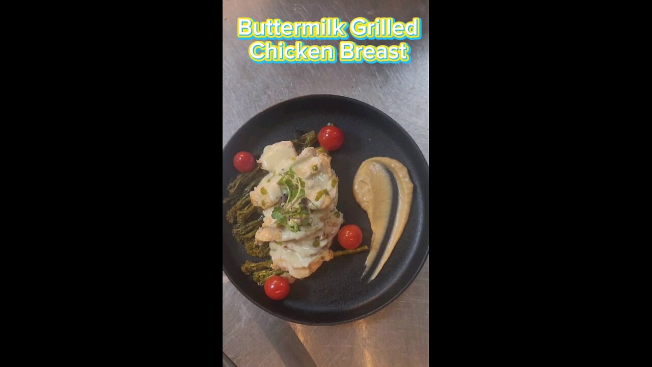 Buttermilk Grilled Chicken Breast