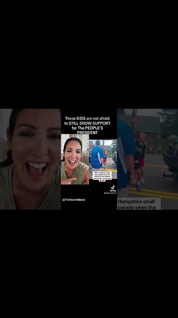 KIDS CHANT for TRUMP #trump #biden @TheRachelMaria